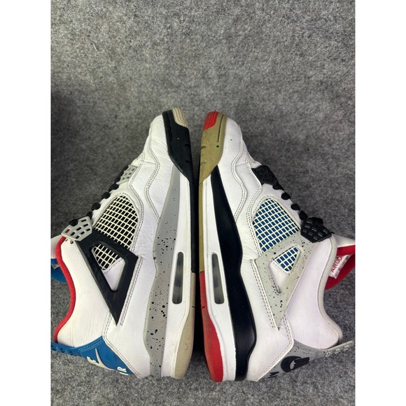 Jordan Air Jordan 4 Retro Mens 10 White‎ What The CI1184-146 Basketball Shoes main image 4